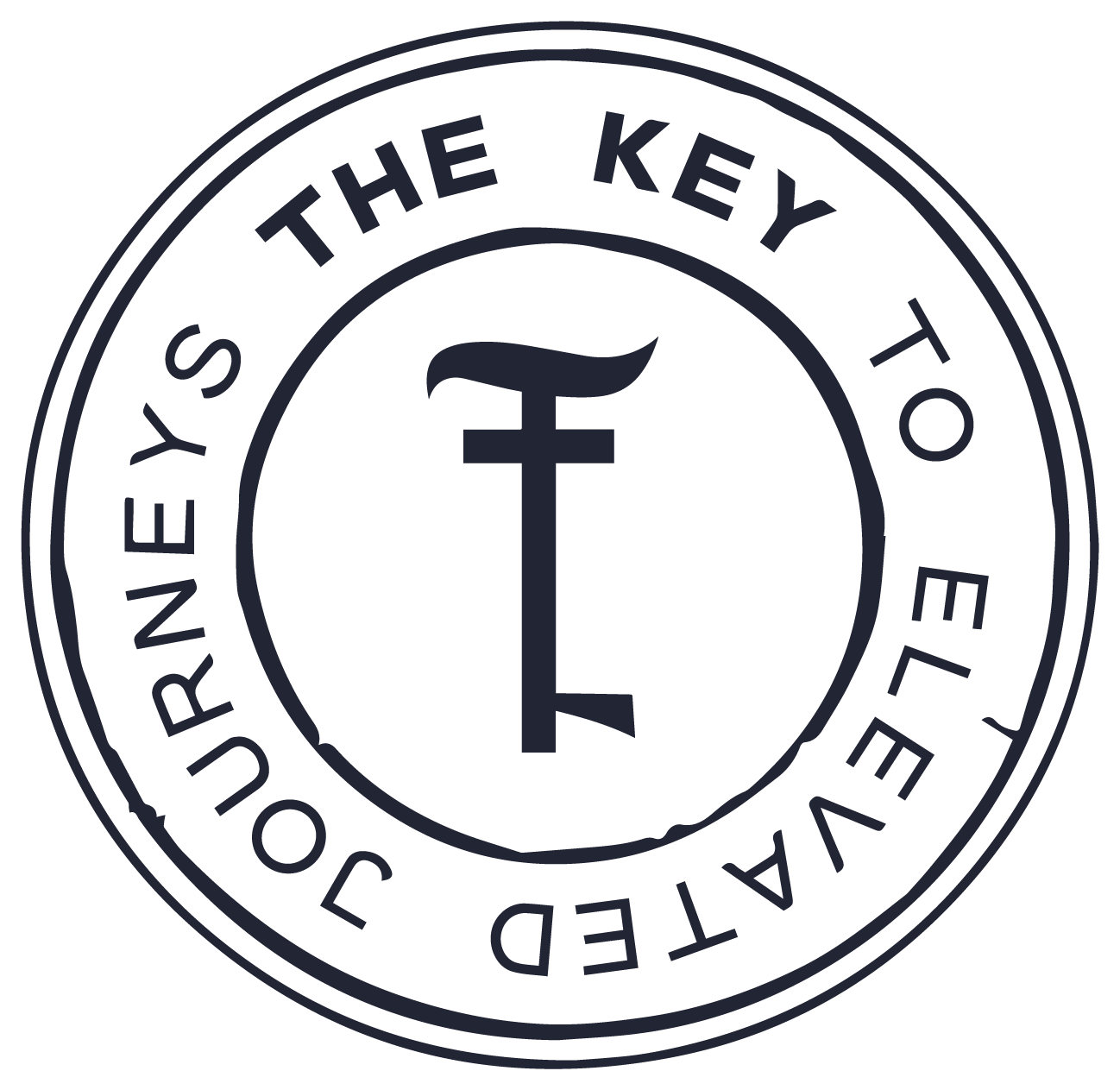 Elevie Travel stamp — THE KEY TO ELEVATED JOURNEYS